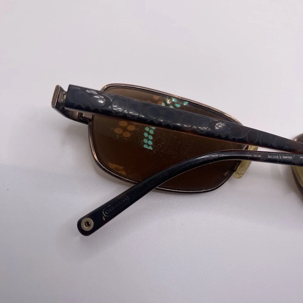 Coach Sunglasses Eyeglasses Women FRAME ONLY Tonie Rectangular 51-17-130 Tan 845
